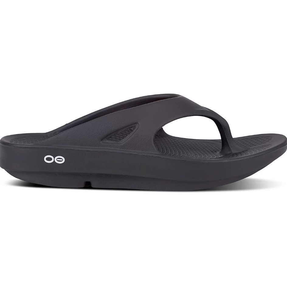 OOFOS Adults' OOriginal Recovery Sandals Black