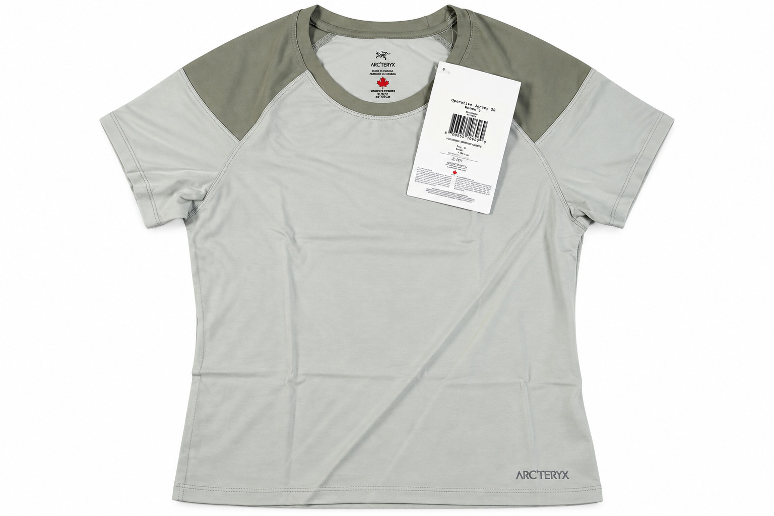 Arc\'teryx Women\'s Operative Jersey SS Shirt Size M Forage Made in Canada NWT