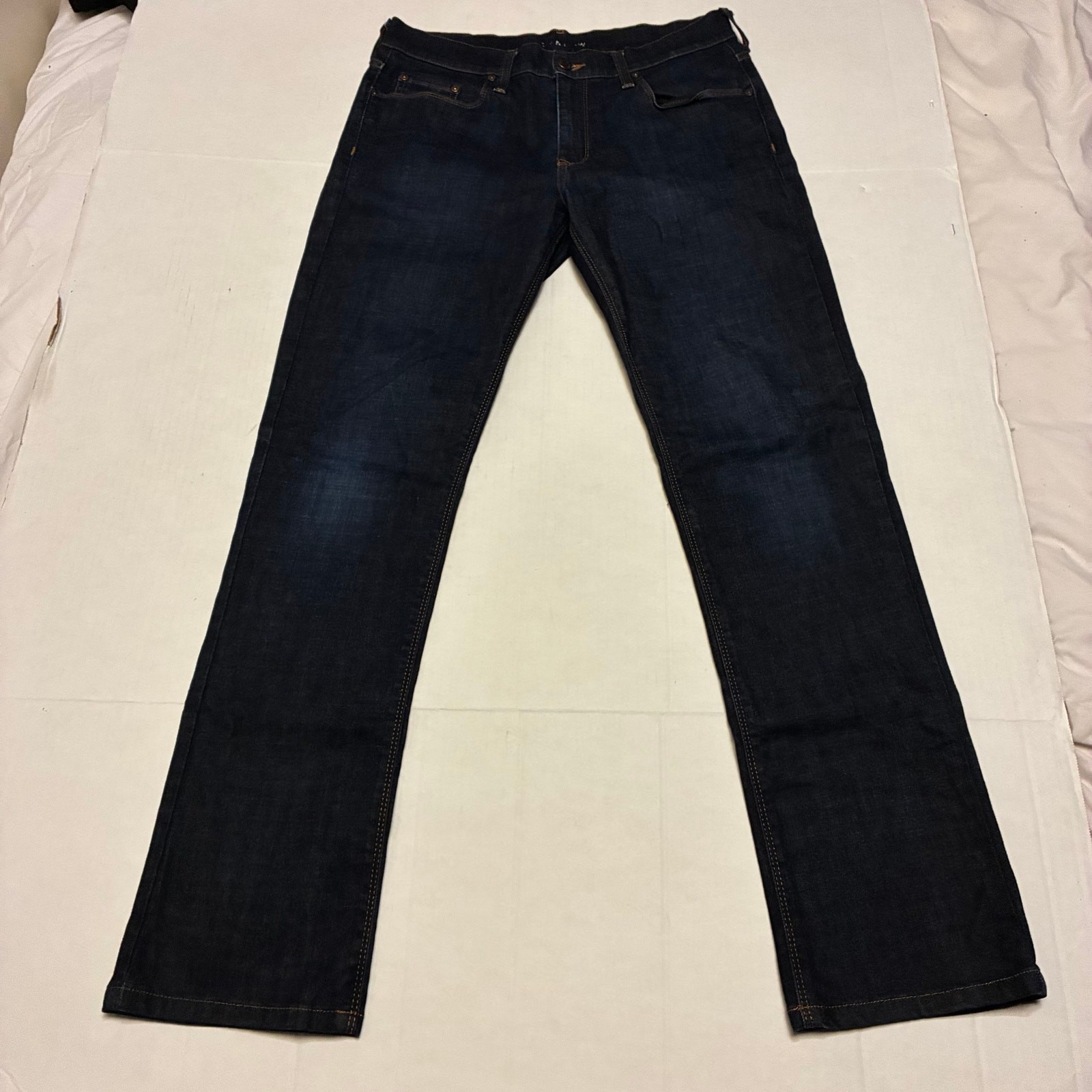 Mott and Bow Slim Fit Jeans Men\'s 31x32 Blue Soft Denim Indigo Casual