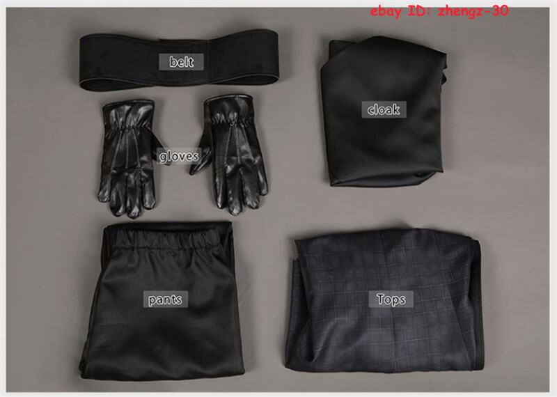 Star Wars Kylo Ren Cosplay Halloween Costume Outfit Jedi Knight Suit Party Dress