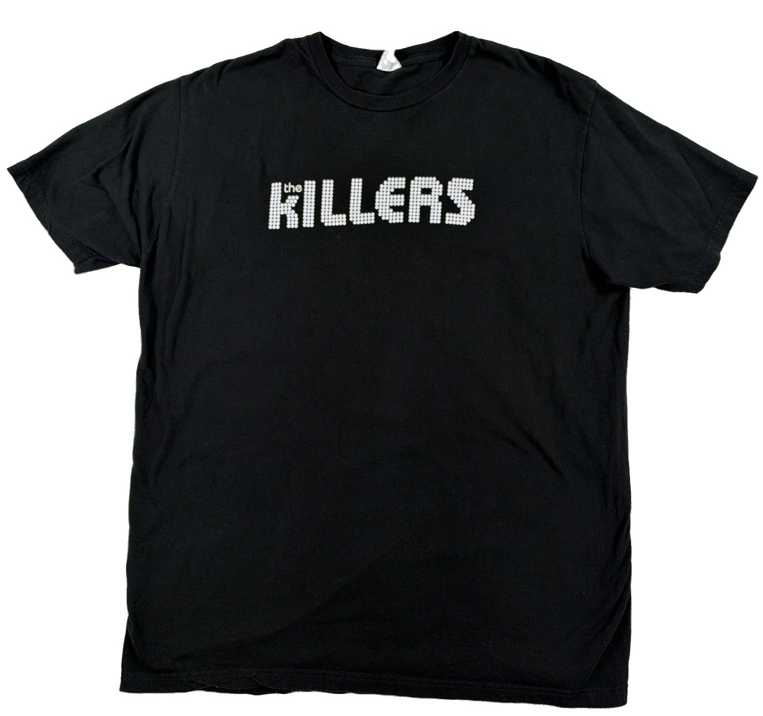 Vintage The Killers Band Hot Fuss T-Shirt Men’s XL Black Y2K