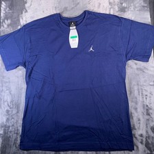 Vintage Jordan Shirt Men's XL Blue Jumpman USA Basketball Deadstock NWT 90s Y2K picture