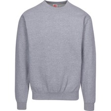 Men's Heavyweight  Crewneck Sweatshirt Cotton Long Sleeve Sweater Fleece Warm picture