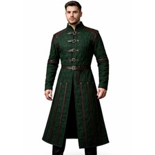 Medieval Gambeson – Quilted Cotton Padded Armor Jacket for LARP, SCA & Reenactme picture
