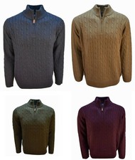 Vineyard Vines Men's Cotton Cashmere-Wool Blend Cable Sweater $185 XS,S,M picture