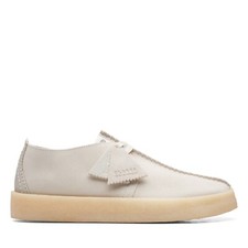 Clarks Men's Desert Trek Cup White Suede 26165824 picture
