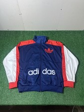 Vintage Adidas Color block Track Zip Up Jacket Size Large picture