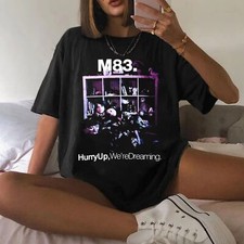 New Rare M83 Band Funny Gift Family Black S-235XL T-Shirt picture
