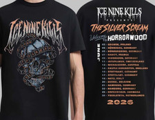 Ice Nine Kills The Silver Scream Welcome To Horrorwood Tour 2026 Shirt 1P1659 picture