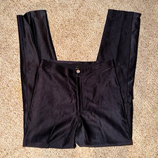 Rare Vintage 70's/80's Black Disco Pants Le Gambi Size 4 picture