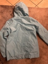 Spyder Men’s M Regular Blue Hooded Full Zip Polyester Windbreaker Jacket picture