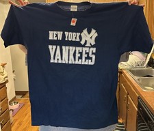 Vintage New York Yankees T Shirt  XL Eastport-Single Stitch-NEW with Tags picture
