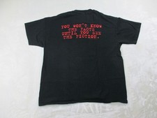 VINTAGE Pulp Fiction Shirt Mens Extra Large Black Promo Movie Cotton USA 1994* picture