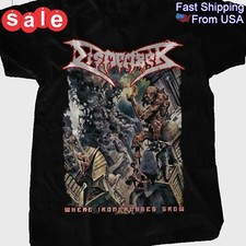 New DISMEMBER Where Ironcrosses Grow Gift For Fans Unisex S-5XL Shirt DN30 picture