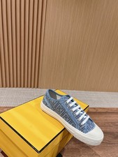 📯Premium FENDI Domino Blue Denim Trainer – Versatile Style picture