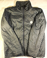 Columbia Omni-Heat Puffer Jacket - Insulated Full Zip Zip Pockets Men’s S Gray picture