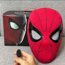 Spider-Man Mask Moving Arachnid Eyes Chin Control Eyes Helmet Masks Props Gift picture