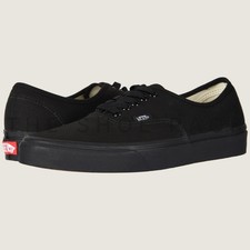 Vans Authentic Men's Skate Shoes Black/Black VN000EE3BKA New with Box picture