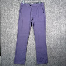 Gustin #209 Dusk Lavender Duck Canvas Chino Pants Mens 33x34 Purple Heavy Duty picture