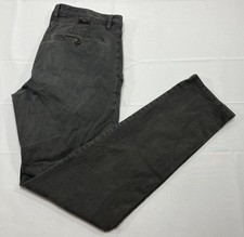 Alberto Jeans Men's 31x32” Tapered Leg Luxury T400 Slim Fit Gray - Stains picture