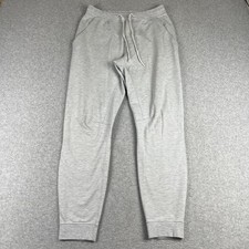 Lululemon City Sweat Jogger Pants Drawstring Stretch Medium Mens Grey M5536S picture