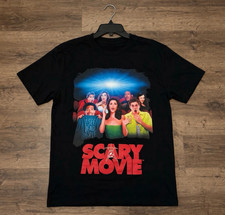 Women's Scary Movie Graphic T-Shirt Small Horror Halloween Casual Tee picture
