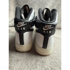 Listing Title Nike Air Force 1 High '07 White Black Leather Sneakers [12] picture