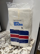 Vintage 70s 80s Nelson Pro Socks Over The Calf Tube Socks 12-Pack NOS picture