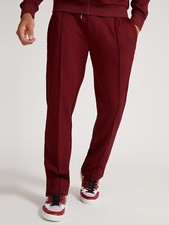 NEW Guess Men's M Eco Phil Triacetate Twill Long Pant In Vino MSRP $148 picture