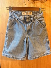 Vintage Gap Industrial Standard Workwear Denim Shorts Size 6 kids picture