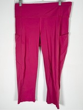 Lululemon Athletica Women’s Size 12 Fast & Free Crop Leggings Drop Pockets picture