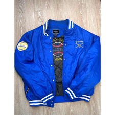 Vintage 2000s Holloway varsity-style bomber jacket Large picture