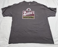 Wendy’s Fast Food Chain Zombie Logo Graphic T-Shirt Size XXL 2XL picture
