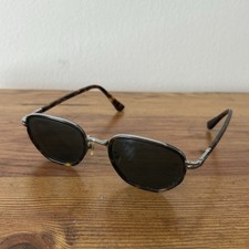 Persol 2471-S Tortoise Shell Geometric Square Sunglasses Made In Italy picture