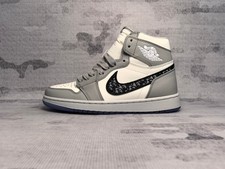 New AJ 1 Retro High OG Gray Men's CN8607-002 picture