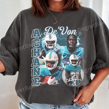 De’Von Achane Vintage Bootleg Comfort Colors T-Shirt: Game Day Football Fan picture