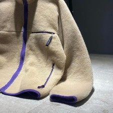 Vintage 1993 Patagonia Classic Retro X Cardigan Men's M Deep Pile Fleece Oatmeal picture