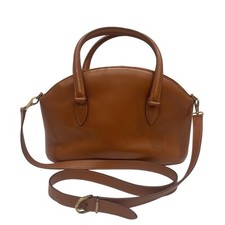 Vintage 90s Coach Madison Savoy Zip Satchel Bag Brown Leather Crossbody 4408 picture