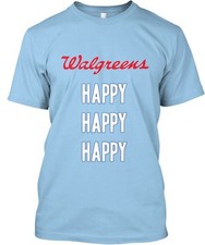 Unofficial Walgreens Happy T-Shirt Made in the USA Size S to 5XL picture