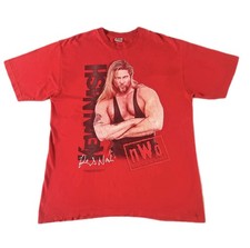 Vintage 1998 WCW nWo Kevin Nash T Shirt Red Big Sexy Wolfpac Wrestling Tee XL picture