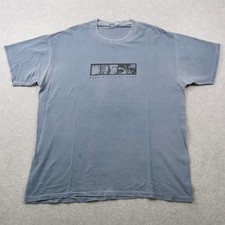 VTG 90s Dave Matthews Band XL Before These Crowded Streets Faded Blue Distressed picture