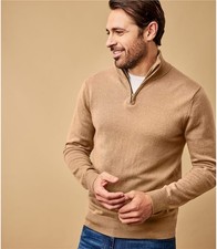 Ralph Lauren Polo Mens 1/4 Zip Wool/Cashmere/Silk Sweater - XL - $275 - NWT picture
