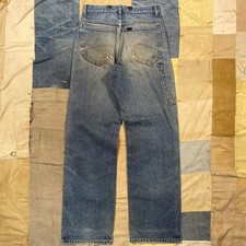 Vtg 70s 80s Lee Boss of the Road Faded Distressed Carpenter Jeans 29 x 33 Work picture