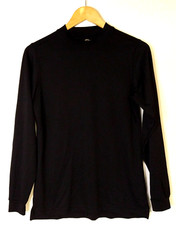 Chick Fil A Team Style Womens Small Base Layer Black Top Uniform picture