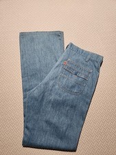 Vintage Ultra rare 1970's Levi's Orange tab Mens jeans Bootcut lightweight 32x32 picture
