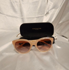 Coach HC 8297U Milky Pink Sunglasses with Case picture