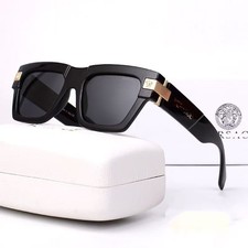 Versacee Men's Sunglasses Square Stylish Big rimmed Women's sunglasses with Box picture