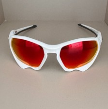 Brand new Oakley Plazma OO9019 sunglasses*Prizm white frame- 59mm ruby ​​lenses/ picture