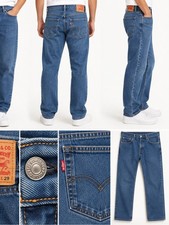Levi’s 505 Men’s Regular Fit Straight Leg Jeans 36x29 Medium Wash [COPY] picture