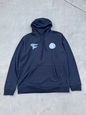 Faze Clan Manchester City Men's Spell Out Pullover Graphic Hoodie Black Medium picture